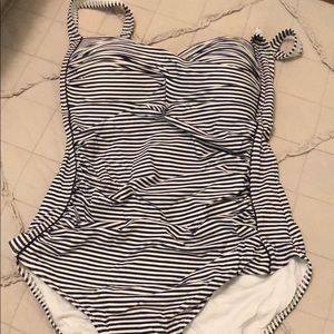 Striped One- Piece
